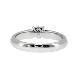 Anillo "Sena" oro blanco 14K, diamante lg 0.31ct H&A IGI