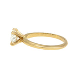 Anillo "Lena" oro amarillo 14K, diamante lg 1.00CT