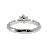 Anillo "Amur" oro blanco 14K, diamante lg 0.50ct