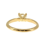 Anillo "Lena" oro amarillo 14K, diamante lg 1.00ct IGI