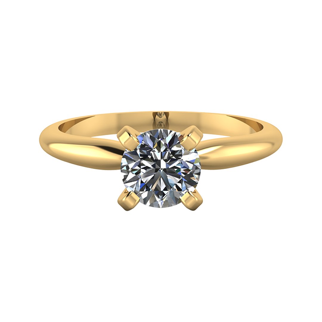 Anillo en 14k Modelo Lena de 0.81 ct (puntos) - MYP Joyeros