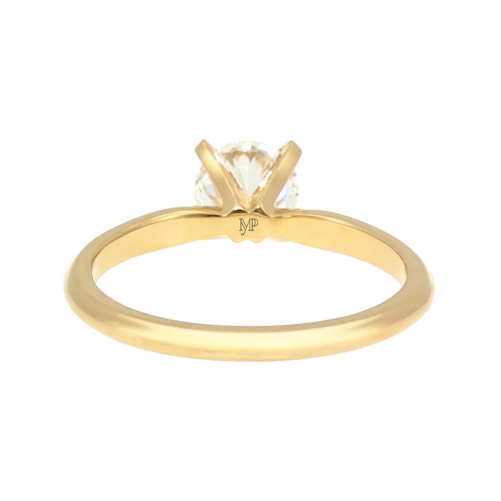 Anillo "Lena" oro amarillo 14K, diamante lg 1.00CT