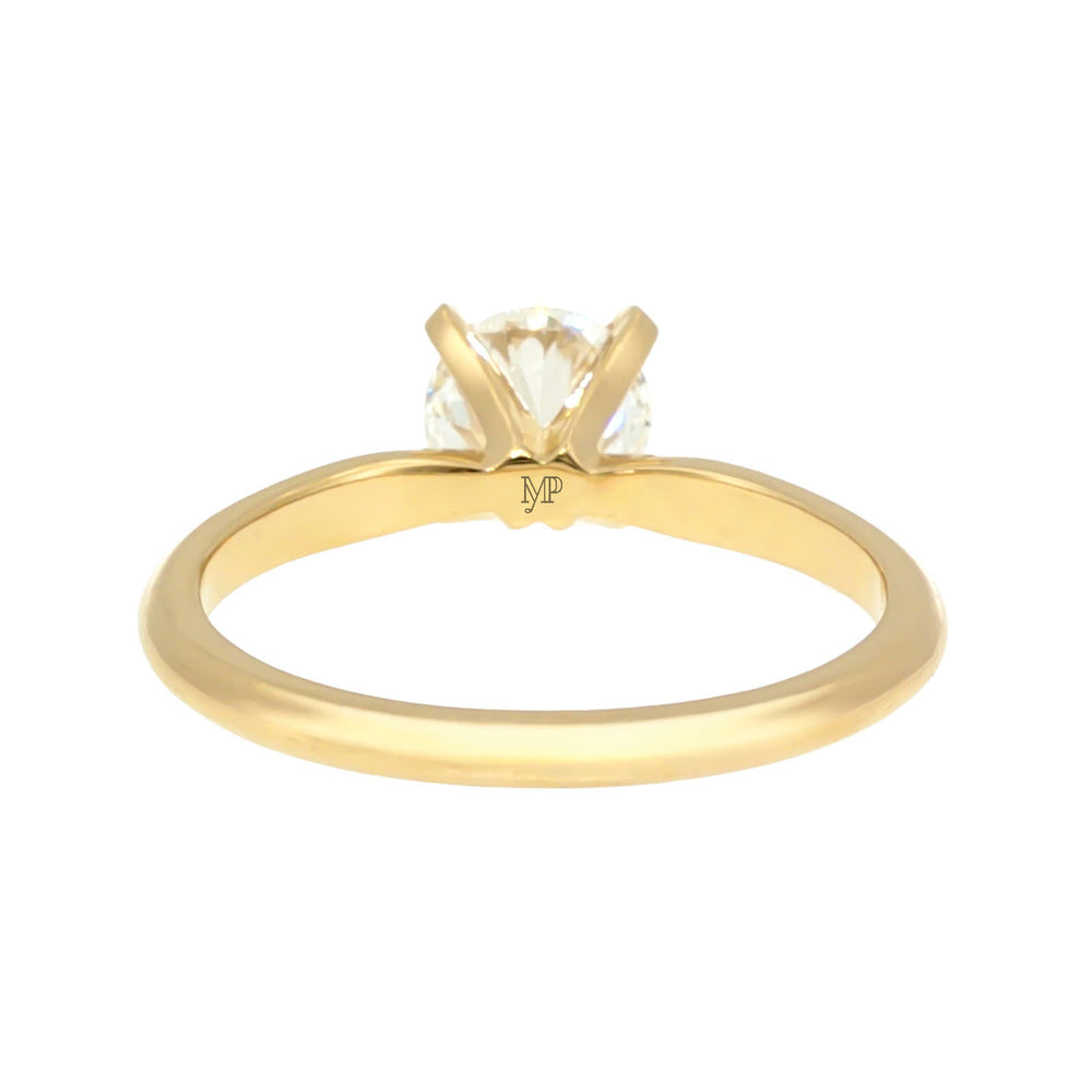 Anillo "Lena" oro amarillo 14K, diamante lg 1.00CT