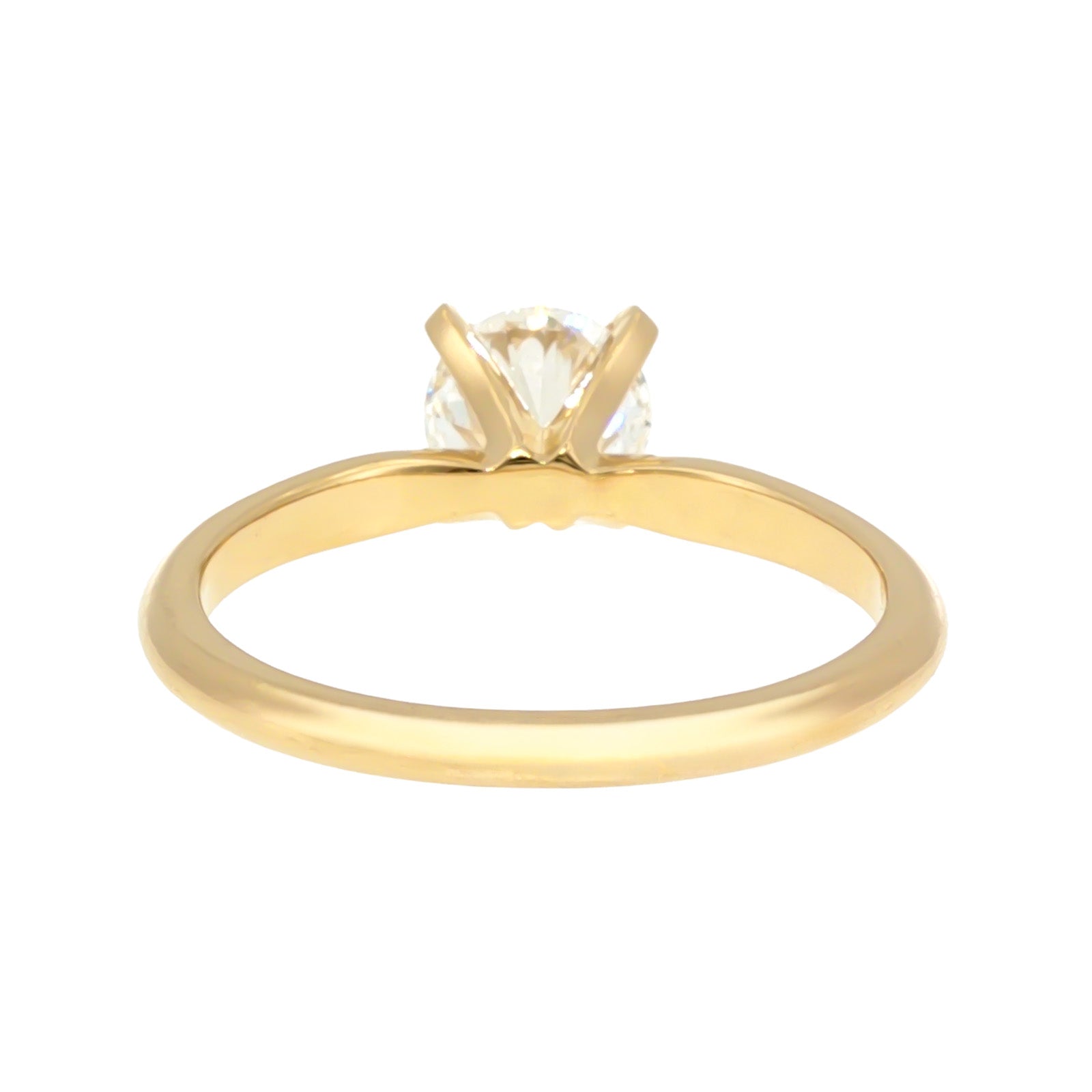 Anillo "Lena" oro amarillo 14K, diamante lg 1.00CT