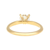Anillo "Lena" oro amarillo 14K, diamante lg 1.00CT