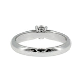 Anillo "Sena" oro blanco 14K, diamante lg 0.32ct H&A IGI