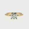 Anillo "Nilo" oro amarillo 14K, diamante lg 1.08ct H&A IGI